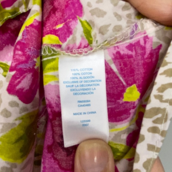 (3 for$19) Floral Leopard Print Dress with 3D Flowers Size 12-18 Months - Picture 4 of 9